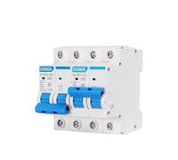 QEFHSVVZE Interruptor de Transferencia Manual de Doble Potencia (1P+1P, 2P+2P, 3P+3P), disyuntor de Enclavamiento de Doble Potencia, 32 A, 63 A, 220 V-400 V, MCB de riel DIN(63A,1P)