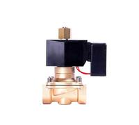 QEFHSVVZE Interruptor solenoide de latón de 3/8", 1/2", 1" y 2" de Ahorro de Agua, Normalmente Abierto, 220 V, 12 V, sin Fiebre(Bsp-12vdc,1 Inch)