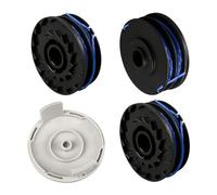 QENETY Línea de carrete de repuesto para recortadora de cuerdas, compatible con Ryobi RLT4027, RLT4125, RLT5027, RLT6030, RLT5127, RLT6130-5132002670, línea de desbrozadora de 1,5 mm para RAC123, con