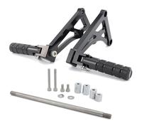 QEOQWQB Ajuste for H//o//n//d//a M//o//n//k//e//y 125 2018 2019 2020 2021 2022 2023 2024 2025 Soporte de clavijas traseras Reposapiés trasero pasajero motocicleta