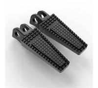 QEOQWQB For A//p//r//i//l//i//a RS 457 2024 reposapiés delanteros o traseros ajustables for motocicleta giratorios de Pedal(Front Straight Black)