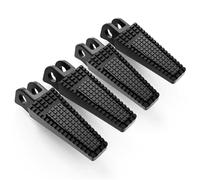 QEOQWQB For bb//m//w F800R K1200R/Sport K1200S K1300R K1300S S1000R K63 S1000RR K67 apoyapiés traseros delanteros giratorios for motocicleta Pedal de reposapiés(Type 1 Black)