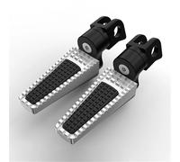 QEOQWQB For D//u//c//a//t//i 800 S2R 996 S4R 1000 P//a//n//i//g//a//l//e 899 959 955 V2 1199 R 1299 V4 1100 Pedal de reposapiés motocicleta(Front Adjust Silver)