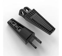 QEOQWQB For H//u//s//q//v//a//r//n//a S//v//a//r//t//p//i//l//e//n 125/200/250 Pedales de estriberas ajustables reposapiés delantero motocicleta(Tyle 2 Black)