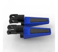QEOQWQB For H//u//s//q//v//a//r//n//a S//v//a//r//t//p//i//l//e//n 125/200/250 Pedales de estriberas ajustables reposapiés delantero motocicleta(Tyle 1 Blue)