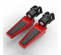 QEOQWQB For K//a//w//a//s//a//k//i Z650 Z750/S Z750R Z800 Z900 Z1000 ZR-7 ZRX1100 Reposapiés delanteros o traseros ajustables for motocicleta Pedal de clavijas(Front Adjust Red)