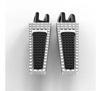 QEOQWQB For K//a//w//a//s//a//k//i Z650 Z750/S Z750R Z800 Z900 Z1000 ZR-7 ZRX1100 Reposapiés delanteros o traseros ajustables for motocicleta Pedal de clavijas(Rear Silver)