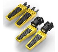 QEOQWQB For Y//a//m//a//h//a FZ6/F//a//z//e//r FJ-09 MT-03 MT-07 MT-09 MT-10 XSR700 XSR 900/A//b//a//r//t//h Reposapiés traseros delanteros de motocicleta(Type 2 Gold)