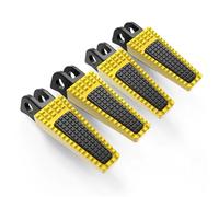 QEOQWQB Pedal de reposapiés delantero y trasero motocicleta for A//p//r//i//l//i//a M//a//n//a850/GT S//h//i//v//e//r 750/GT/SL 900(Type 1 Gold)