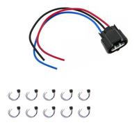 QEOQWQB Sensor de medidor flujo aire con conector 3 pines 22250-75010 AFH70-09 ME226022 AFH70M-56A AFH70M56A
