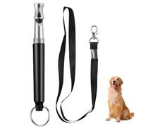 QEQSHQO Silbato para Perros Silbato para Perros antiladridos Silbato ultrasónico para Perros Silbato de Entrenamiento para Mascotas Ajustable con Cuerda