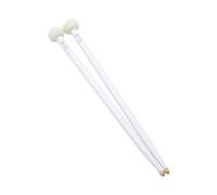 Qerwsdty 1 par de de percusión de fieltro para practicar el martillo de doble cabeza