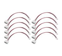 Qerwsdty 10 conectores USB tipo C de impresión directa de alambre soldado, hembra, conector de carga para juguetes con hebilla de tarjeta,