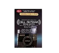 Qerwsdty 10 pegatinas de amplificación de señal Booster Gen X para todos los smartphones, herramientas de camping, color negro y dorado