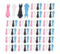 Qerwsdty 100 Piezas Extractor de Clavijas de Puente de Guitarra Herramienta de Extracción de Clavijas de Cuerda de Guitarra Popular Juego de Cuatro Colores Al Azar Accesorios de Guitarra