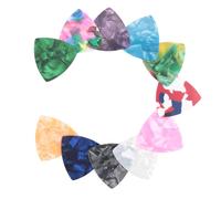 Qerwsdty 100 Púas de Guitarra, Púas de Guitarra de Celuloide Coloridas de 0,46 mm de Grosor para Bajo, Guitarras Eléctricas y Acústicas