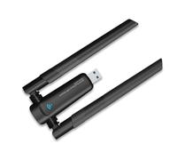 Qerwsdty 1800 Mbit/S WiFi 6 adaptador USB 5G/2,4 GHz Wi-Fi tarjeta de red inalámbrica Antena de alto rendimiento