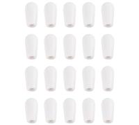 Qerwsdty 20 Piezas MéTricas M3.5/ Guitarra Interruptor de Palanca de 3 VíAs Perillas de Interruptor de Punta Tapa de Interruptor de Guitarra