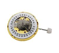 Qerwsdty 2836-2 Movimiento GMT2836 Movimiento mecánico con cuatro agujas a las 3 en punto y calendario individual como, dorado