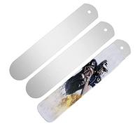 Qerwsdty 3 unidades de de metal rectos Jigs Sublimación Crew Sock Jig Prensas de de tinte Sublimación Jigs 17,83 x 3,35