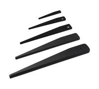 Qerwsdty 5 piezas Morse cono deriva amplia aplicación torno taladro acero al carbono recto Morse cono Morse