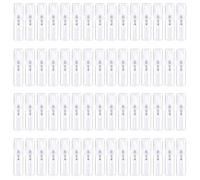 Qerwsdty 60 Minibotellas Pulverizadoras de 2 Ml, Botella Pulverizadora PláStica Recargable, Atomizador de de Perfume para Limpiar Recipientes Recargables