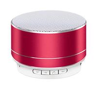 Qerwsdty A10 Mini Altavoz Bluetooth Portátil Al Aire Libre Cannon Subwoofer Caja de Sonido Soporte Tarjeta TF Rojo