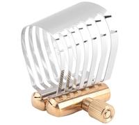 Qerwsdty Abrazadera para SaxofóN Tenor, Instrumento, Boquilla, Ligadura, Clip para Cabeza de SaxofóN, Pieza de SaxofóN, Ligadura para SaxofóN