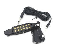 Qerwsdty AcúStica para Guitarra AcúStica con Orificio de Sonido para Guitarra CláSica Popular Tono de Volumen Ajustable Sin Orificios de Apertura