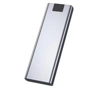 Qerwsdty Adaptador de Disco Duro SSD NGFF M.2 de 10 Gbps, USB A USB 3.2 Tipo C, Carcasa para Disco Duro Externo