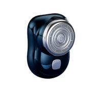 Qerwsdty Afeitadora Eléctrica USB Recargable Pantalla Digital Afeitadora Mini Portátil Multifuncional Viajes Afeitadora para Hombres Portátil,C