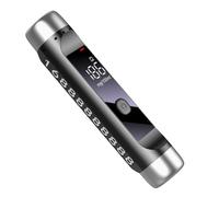 Qerwsdty Alcoholimetro Portatil Pantalla LCD Prueba de Conducir en Estado de Ebriedad Alcoholimetro Detector de Alcohol Matrícula de Estacionamiento Temporal