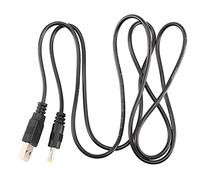 Qerwsdty Alta Velocidad USB 2.0 A Macho a 4.0 mm x 1.7 mm DC Cable de alimentacion 3Ft Negro