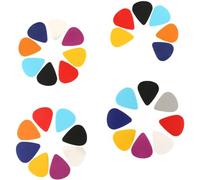 Qerwsdty B 30 PúAs de Guitarra PúAs de Guitarra de Celuloide 0,46 0,71 0,96 mm SensacióN CóModa Colorida