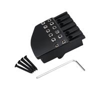 Qerwsdty Bloqueo de Cuerdas para Guitarra Eléctrica Sin Pala Bloqueo de Cuerdas para Guitarra Eléctrica Sin Pala Bloqueo de Puente para Guitarra Eléctrica de 6 Cuerdas Tuerca de Bloqueo