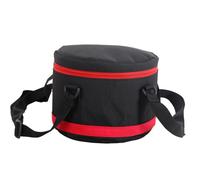 Qerwsdty Bolsa pesada para martillo para telescopios astronómicos, bolsa pesada para martillo con bolsillo de , accesorios telescópicos, bolsa de almacenamiento ocular, Negro y rojo.