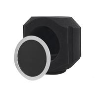 Qerwsdty C5 Micrófono Protector de Viento Filtro Acústico Micrófono de Condensador Profesional Estudio Esponja Cubierta Protectora Insonorizada C