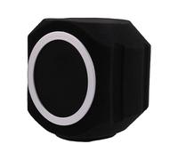 Qerwsdty C5 Universal Studio Mic Screen Live Recording Micrófono Anti-interferencias Reducción de Ruido Protección el Viento Negro