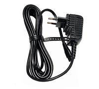 Qerwsdty Cable de AlimentacióN de Repuesto para Barberology FX788, FX870, FX787, FXSSM, FX820 Adaptador de Corriente Enchufe Europeo
