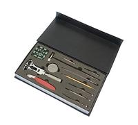 Qerwsdty Caja de 29 piezas para reparar relojes, cambiar la batería, cambiar el tamaño del , quitar y colocar correas de reloj para el hogar, como en la imagen