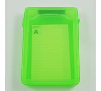 Qerwsdty Caja de almacenamiento de disco duro IDE/ de 3,5 pulgadas, color verde