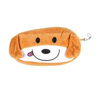 Qerwsdty Caja De LÁPices De para Niños Bolso De Pluma Grande De Felpa Bolsa De Almacenamiento De De Maquillaje CosmÉTico Perro