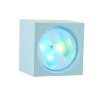 Qerwsdty Caja giratoria para relojes mecánicos, caja de reloj, movimiento silencioso, rotador automático, color azul, azul