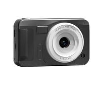 Qerwsdty Cámara digital 4K 44 megapíxeles HD fotografía CCD selfie bolsa estudiantes campus selfie cámara negro