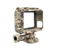Qerwsdty Carcasa protectora para Hero 5, estándar de camuflaje para Go Pro Hero 5 para accesorios, camuflaje