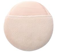 Qerwsdty Cosméticos de las mujeres Beige redondo cara maquillaje cara de polvo