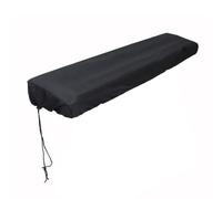 Qerwsdty Cubiertas para teclado de piano de 61 teclas, elásticas, a prueba de polvo, plegables, impermeables, con cordón, fáciles de usar