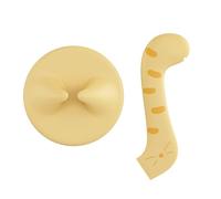 Qerwsdty Cuchara y Abrelatas para Mascotas: Herramienta Multifuncional de Silicona, Tapa Sellada y Almacenamiento de Alimentos, Ideal para Accesorios para Gatos y Perros.