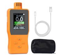 Qerwsdty Detectores de Gas Amoníaco NH3 Analizadores de Gas Medidor de Alarma Dispositivo Digital Detectores de Fugas de Gas 0-100PPM