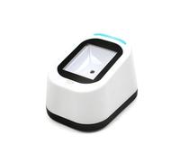 Qerwsdty EscáNer de CóDigo de Barras con Cable Escaneo MultifuncióN USB Escaneo Manos CóDigo QR Lector de CóDigos 1D y 2D para Supermercados/Tiendas